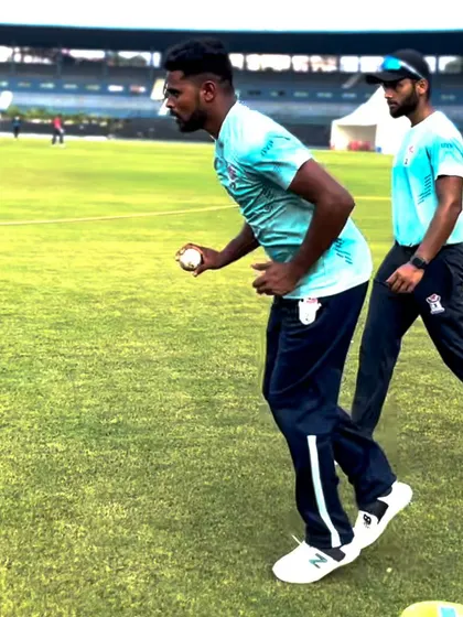 Setting it right before a bowling spell. A final check-in with the bowler to ensure he is feeling ready and confident.