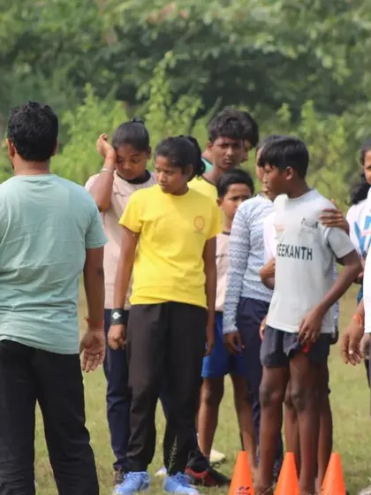 Coaches and staff oversee the Children's Day activities. Their involvement is key to creating a fun, safe, and organized event for the kids.