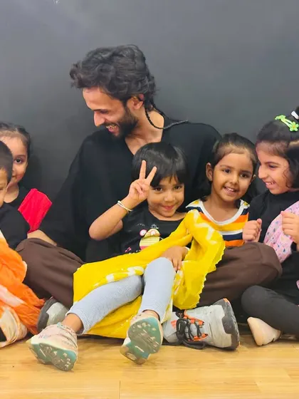 Another happy moment from our below 6 years dance class. We foster a comfortable and joyful atmosphere where every child feels like a part of the RDI family.