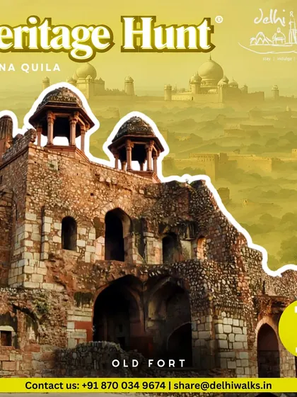 Ready for a challenge? Our Heritage Hunt at Purana Qila (Old Fort) is a thrilling digital treasure hunt that makes you decode clues and discover history in a fun, competitive way.