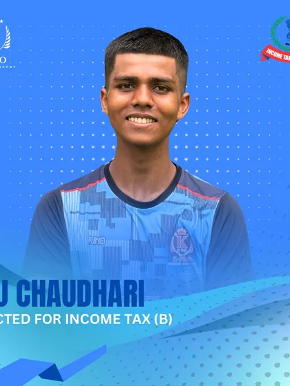 Proud to announce Raj Chaudhari's selection for the Income Tax (B) team for the upcoming corporate season.
