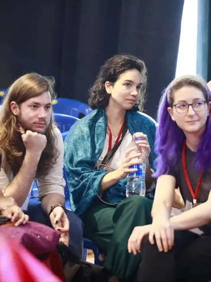 International guests and artists at the conference. It is wonderful to see people from different cultures connecting over a shared love for puppetry.