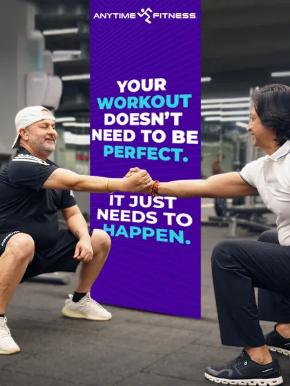 Your workout doesn't need to be perfect, it just needs to happen. The most important step is showing up. Don't skip it.