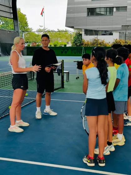 Diana shares stories of overcoming adversity and handling pressure, providing our young athletes with a realistic glimpse into the challenges of professional sports.