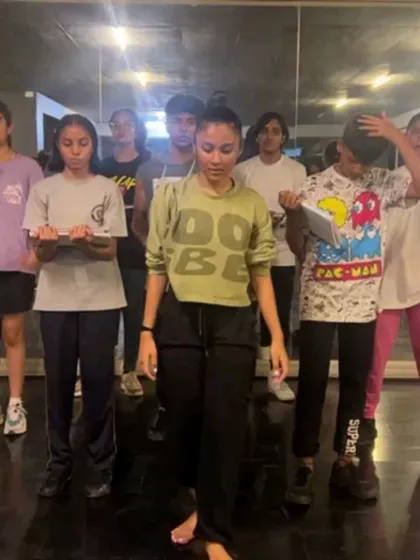 Behind the scenes of our recent choreography work for a Luxor ad with Virat Kohli. Our students got to experience a professional shoot firsthand, a unique opportunity we are proud to offer.