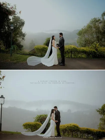 Amidst the misty hills, where the clouds whisper their blessings, a love story unfolds. I believe the setting of your wedding is a character in your story, and I strive to capture its magic, creating a fairytale that feels both epic and deeply personal.