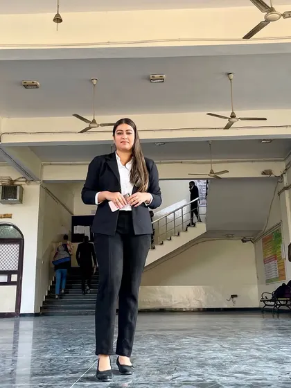A moment inside a court building. The atmosphere is always charged with anticipation and the pursuit of justice.