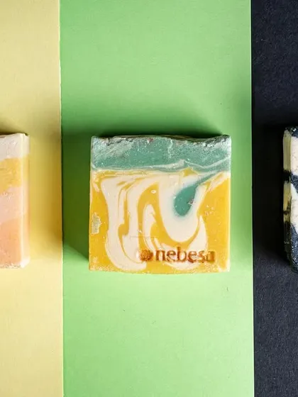 The beauty of artisanal cold process soaps lies in their unique designs. These oil-based bars are as beautiful to look at as they are nourishing for the skin.