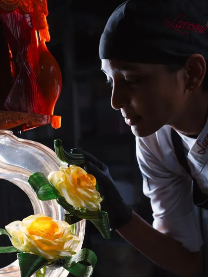 An award-winning sugar and chocolate sculpture. Our advanced classes push the boundaries of creativity, teaching students the skills needed to compete on a global stage.
