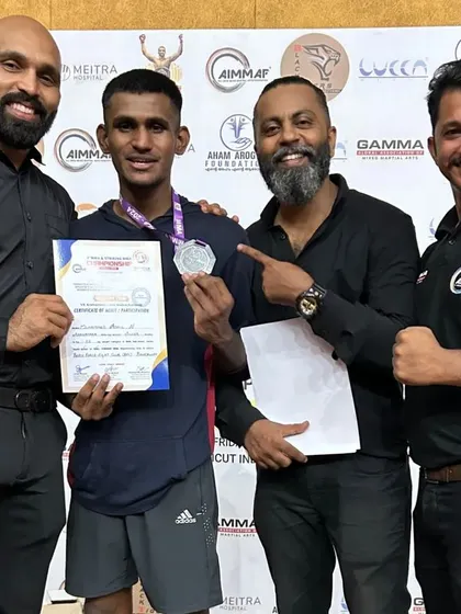 Another one of our fighters earning his spot on the podium. Consistency is key.