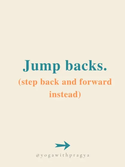 An informational post about replacing jump-backs with stepping. Safety first.