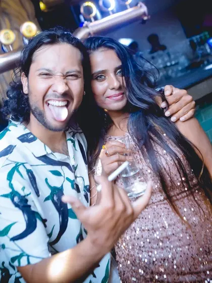 Pure energy on the dance floor. This is the kind of wild, fun-loving crowd my parties attract.