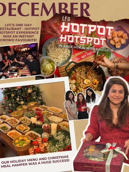 A recap of our December events, including our hugely successful Hotpot Hotspot pop-up restaurant and our popular Christmas meal hampers. It was a fantastic end to the year.