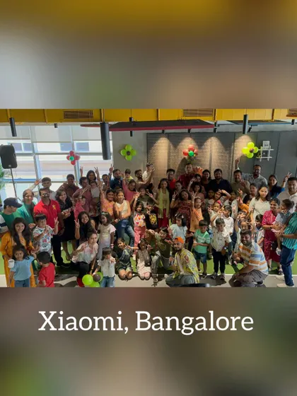 Another group photo from the fantastic family day at Xiaomi in Bangalore. These are the moments that build a positive and connected company culture.