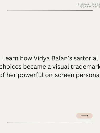 Vidya Balan's style journey is a powerful example of finding authenticity. Let's learn how her sartorial choices became a visual trademark of her powerful on-screen persona.