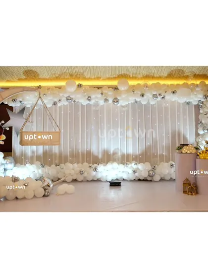 Another view of the white fairy theme stage.
