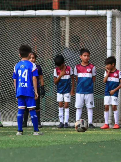 A dominant 6-1 victory for our U9 team in the Youth Football Championship, with our player Shushan earning Player of the Match.