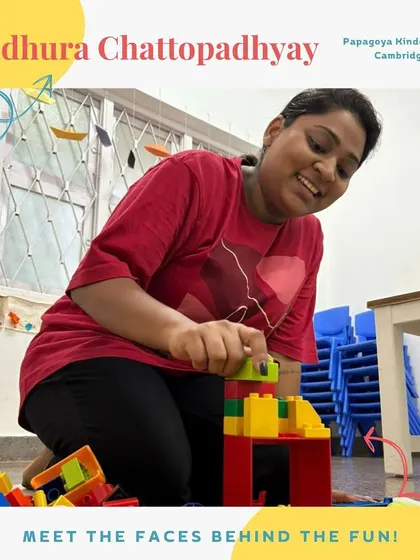 Meet Madhura. With a childhood full of sports, she brings an incredible energy to our kindergarten, making her the go-to person for every little one who loves to run and play.