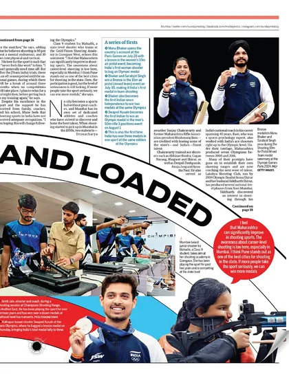 The article discusses the growing interest in shooting sports and features our range as a key training hub in the city.