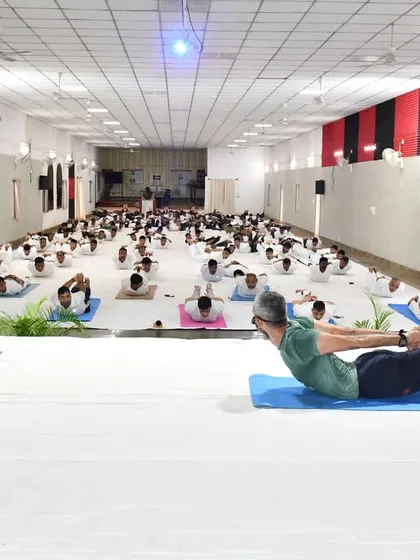 Our Goa Branch conducted a special yoga session for over 250 soldiers at the 6TTR Army Camp, guiding them in practices for physical and emotional balance.