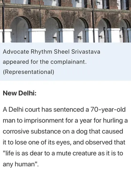My own announcement of my first landmark judgment, featured on NDTV. This pro bono case reaffirmed my purpose in the legal profession: to be a voice for those who cannot speak.