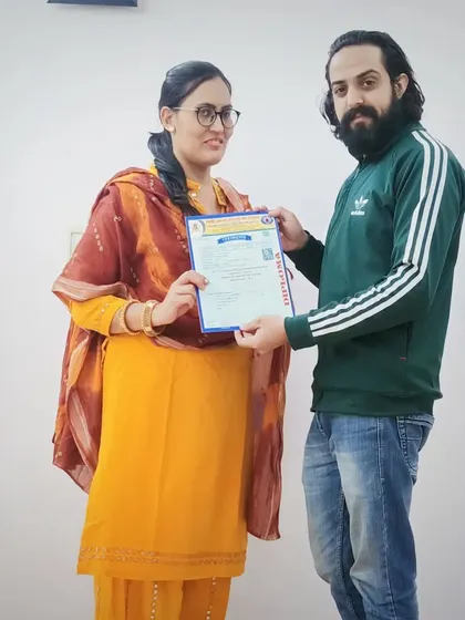 Congratulations to this new yoga teacher on her certification. My goal is to empower my students with the skills to teach with confidence and authenticity.