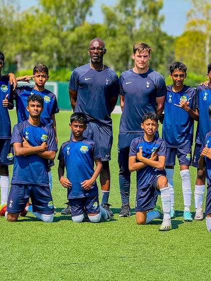 This collection documents our unique partnership, from training sessions with Spurs coaches to stadium tours, highlighting the global opportunities we offer.