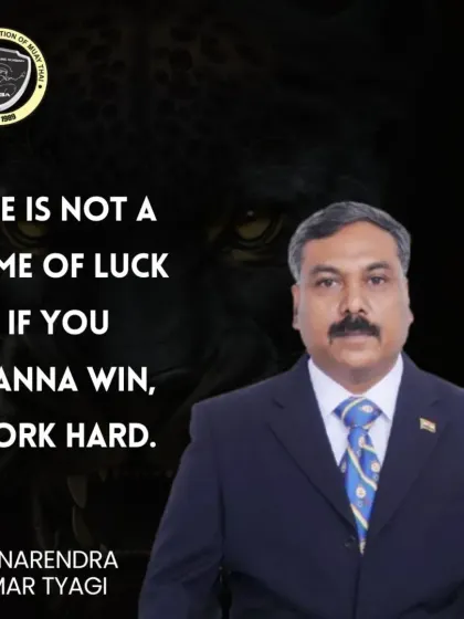 A simple truth I live by. Life is not a game of luck. If you want to win, in the ring or in life, you must work hard.