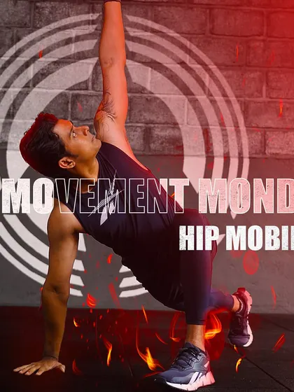 Hip Mobility is crucial for everything from deep squats to pain-free daily movement. This graphic introduces our series on exercises to improve your hip's range of motion.
