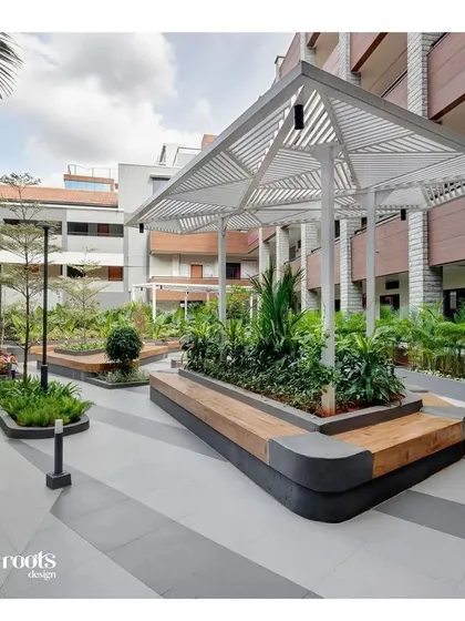 A duplicate of image 28, showing the modern university seating.