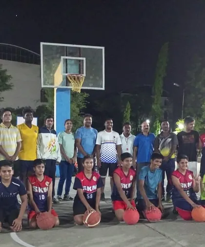 A group photo from the training camp in Aurangabad, where Coach Rohit shared his knowledge with young, aspiring players.