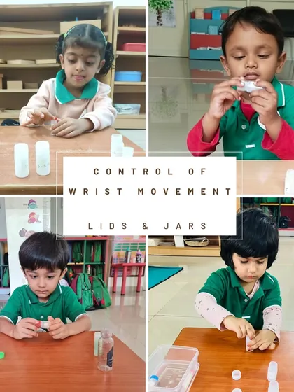 Opening and closing lids and jars is a fantastic activity for developing wrist control and fine motor strength. This seemingly simple task is a direct preparation for writing, as children refine the precise movements needed to hold and guide a pencil.