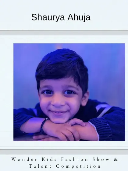 Welcome aboard, Shaurya Ahuja. His adorable smile is already winning hearts.