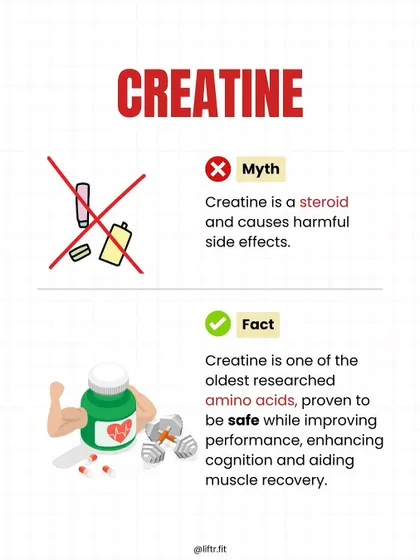 Is creatine a steroid? Absolutely not. We explain the facts: creatine is one of the most researched amino acids, proven to be safe and effective for improving performance, enhancing cognition, and aiding muscle recovery.
