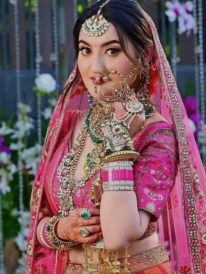 A close-up of a radiant bride. The confidence to perform comes from practice and choreography that makes you feel amazing, which is always our goal.