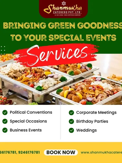 Bringing green goodness to your special events, from political conventions and business events to weddings and birthday parties.
