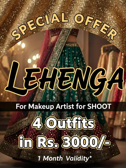 A special offer just for makeup artists. Build a stunning portfolio with a variety of my trendiest outfits at a great price. Let's collaborate and create some magic.