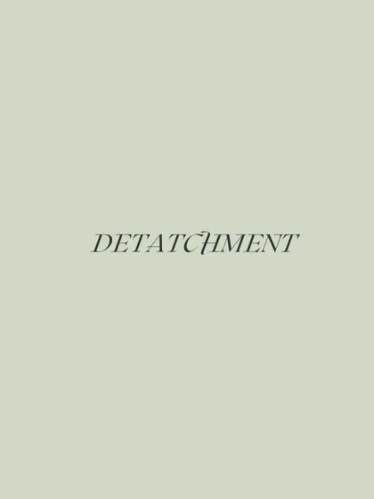 Detachment, or Vairagya, is the third attribute. It means performing actions with full dedication but without being attached to the results of those actions.