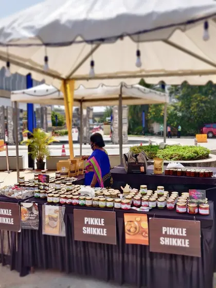 We take pride in our presentation, ensuring our stall is as inviting as our pickles are delicious.