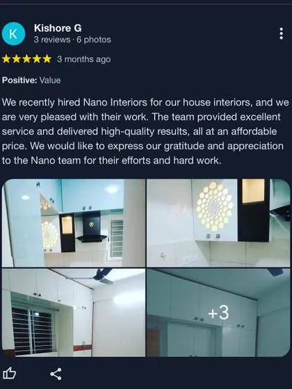 This review highlights our ability to deliver high-quality results at an affordable price, a core principle of our service. We believe great design should be accessible.