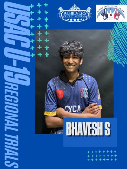 Congratulations to Bhavesh S from CYCA on his selection for the U-19 USAC Regional Trials. His hard work and passion have brought him this far.