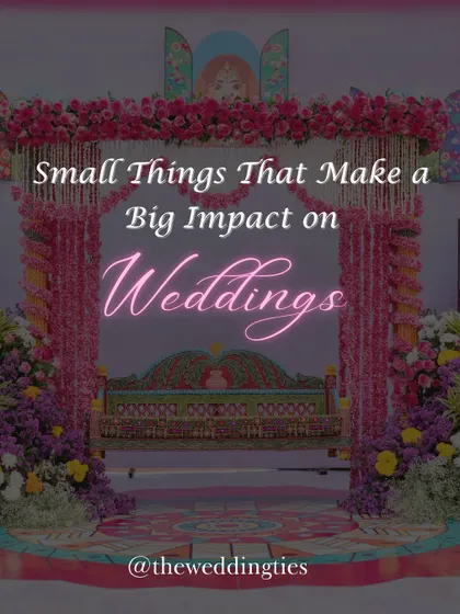 An introduction to the small details that make a big impact, setting the stage for the thoughtful touches I incorporate into every wedding.