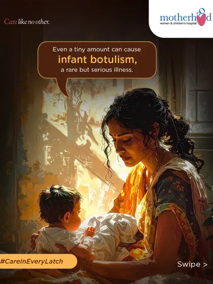 Even a tiny amount of honey can cause infant botulism, a rare but serious illness that affects a baby's muscles and breathing. The risk is not worth the perceived benefit of a little sweetness.