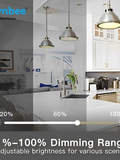 My systems offer a full 1 to 100 percent dimming range. This allows you to set the perfect brightness for any task or scene, from bright task lighting in the kitchen to a subtle glow for late-night relaxation.