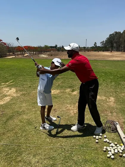 When new young players join us, we focus on building a strong foundation by educating, not just instructing. We empower them with the knowledge to improve, as seen here with Coach Madhusudan working with a talented 9-year-old.