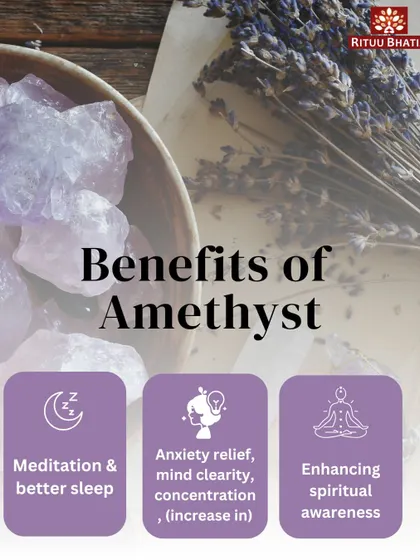 Amethyst is a gentle powerhouse in the world of crystal healing. I recommend it for anyone seeking to relieve anxiety, gain mental clarity, and enhance spiritual awareness. Its calming energy is perfect for improving meditation and promoting better sleep.