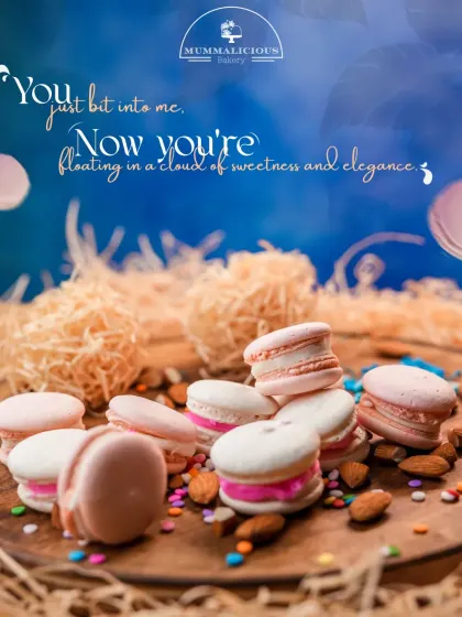 My macarons are delicate, flavorful, and add a touch of elegance to any cafe offering. They come in various flavors and are perfect as a light snack, a gift, or an accompaniment to coffee.