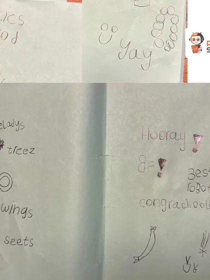 This heartwarming, hand-written award from a 6-year-old student made my day. It is moments like these that show the genuine joy and connection that comes from learning together.