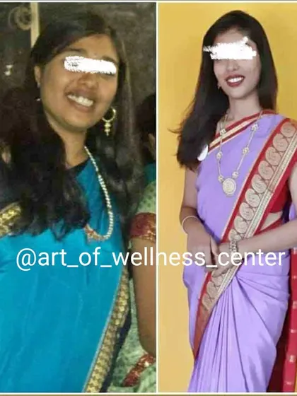 This client's transformation journey is a testament to her dedication and the effectiveness of a personalized nutrition plan.