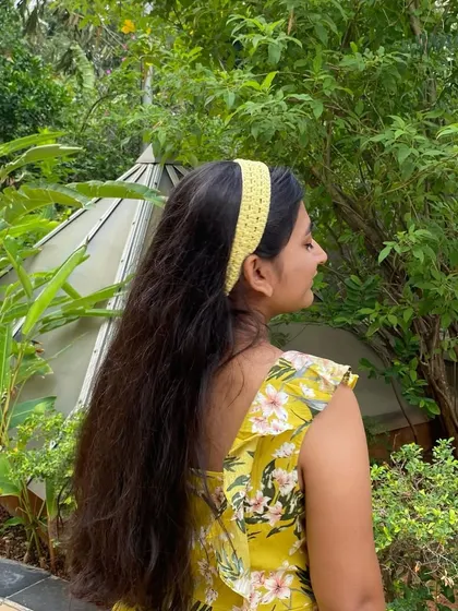 Our crochet headbands are a simple way to add a handmade touch to your look. They are soft, comfortable, and fully adjustable.